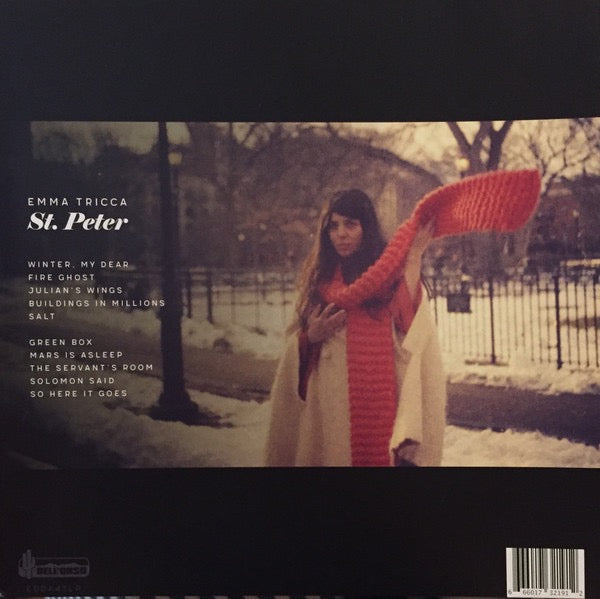 Image of Back Cover of 0136113E: LP - EMMA TRICCA, St. Peter (Dell'orso; EDDA47LP, UK 2018, Gatefold, Insert)   NEW/NEW