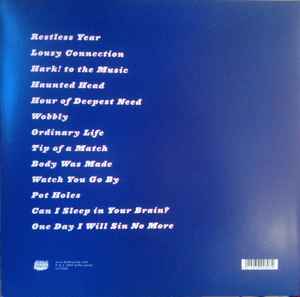 Image of Back Cover of LP - VG+/VG+ - EZRA FURMAN, Perpetual Motion People (Bella Union; bella498V, UK 2015, Inner & Insert, Blue Vinyl, NO CD), ,  - 3746074S