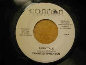 Image of Front Cover of 3314304C: 7" - DUANE STEPHENSON  , Fairy Tale / August Town  (Cannon Production; , Jamaica 2007) Light marks only, far from perfect JA press. Plays fine.  /VG