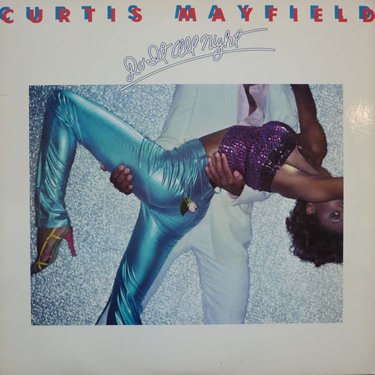 Image of Front Cover of LP - VG/VG - CURTIS MAYFIELD, Do It All Night (Curtom; CUK 5022, US 1978, Jacksonville pressing), Stickers on labels.,  - 3726129E