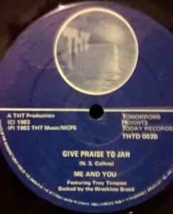 Image of Back Cover of 12" - /G - ME AND YOU, That's The Way Nature Planned It (Tomorrow's Heights Today Records; THTD003, UK 1983), lots of marks and scuffs - plays OK. pen on label. sound city company sleeve - lots of wear,  - 3246050S