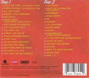 Image of Back Cover of 2xCD - VG+/VG - WAR, The Very Best Of War (Avenue; 8122-73895-2, UK 2003, Double CD Case), ,  - 2716360C