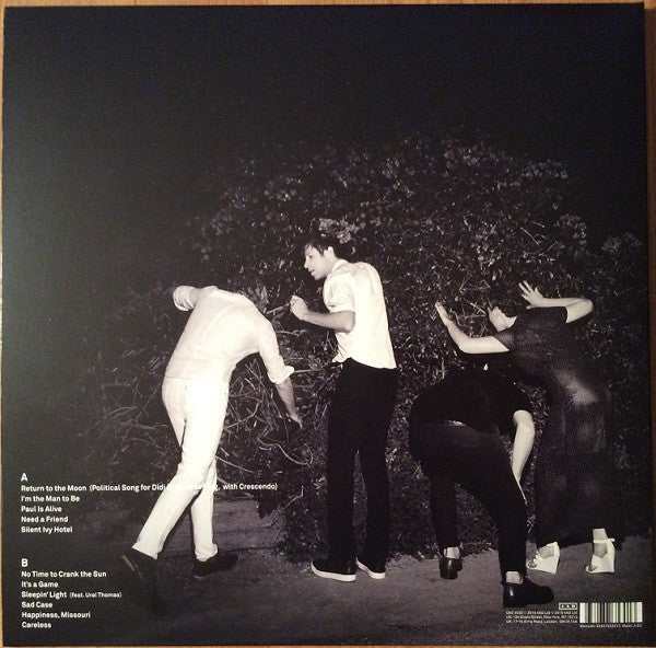 Image of Back Cover of LP - VG+/VG+ - EL VY, Return To The Moon (4AD; CAD 3530, UK 2015, Gatefold, Inner), ,  - 3226138E