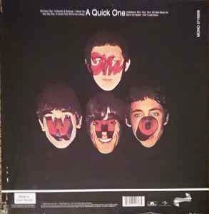 Image of Back Cover of LP - VG+/VG+ - THE WHO, A Quick One (Polydor; 3715608, Europe 2015 Reissue, Mono. 180 Gram Vinyl), ,  - 2546158S