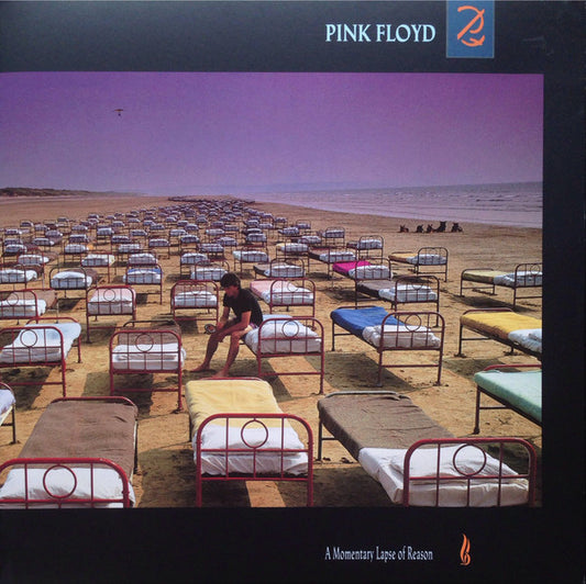 Image of Front Cover of 3115364C: LP - PINK FLOYD, A Momentary Lapse Of Reason (Pink Floyd Records; PFRLP13, Europe 2017 Reissue, Gatefold, Inner, Remastered, 180 Gram Vinyl)   VG+/VG