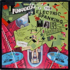 Image of Front Cover of 2915523C: LP - FUNKADELIC, Electric Spanking of War Babies (WB; K 56874, Europe 1981, Gatefold, Inner) Strong VG to sleeve - light edge wear only. Disc is pretty much EX. Inner in top condition.  VG/VG+