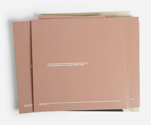 Image of Back Cover of LP - VG+/VG+ - INGA COPELAND, Because I'm Worth It (Self Released; C657-1, UK 2014, Picture Sleeve, Limited Edition), Lightest creases to sleeve, but looks great, Inga Copeland's classic self-released avant/leftfield/electronic masterwork, post Hype Williams - 3326257E