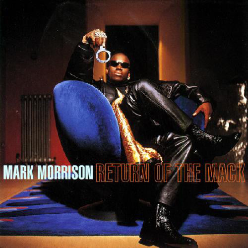 Image of Front Cover of 4714200C: LP - MARK MORRISON, Return Of The Mack (WEA; WEA040T, UK 1996) Sleeve is intact but has some wear. Promo sticker on reverse. Disc is glossy with lots of light marks.  G+/G+