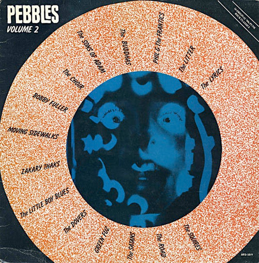 Image of Front Cover of 3715454C: LP - VARIOUS, Pebbles Vol 2 (BFD; BFD5019, US 1979) Hairlines  VG/G+