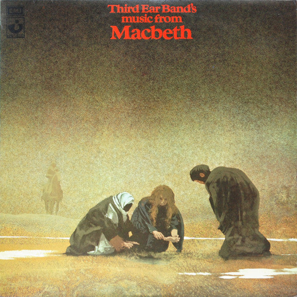 Image of Front Cover of LP - VG/VG+ - THIRD EAR BAND, Music From Macbeth (Harvest Green, Gramophone Co On Rim, EMI Box; SHSP4019, UK 1972, Textured Sleeve), Writting On Both Sides Of The Sleeve And Labels.,  - 3946141S