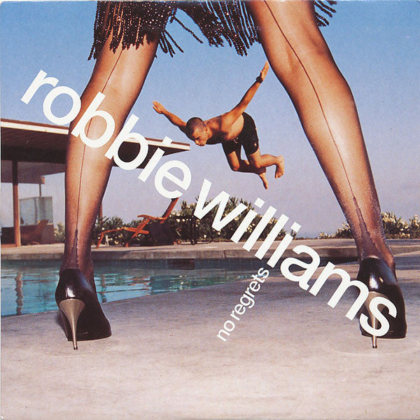 Image of Front Cover of 7" - VG+/VG+ - ROBBIE WILLIAMS, No Regrets / Antmusic (Chrysalis; CHS 5100, UK 1998, Picture Sleeve), ,  - 4316257C