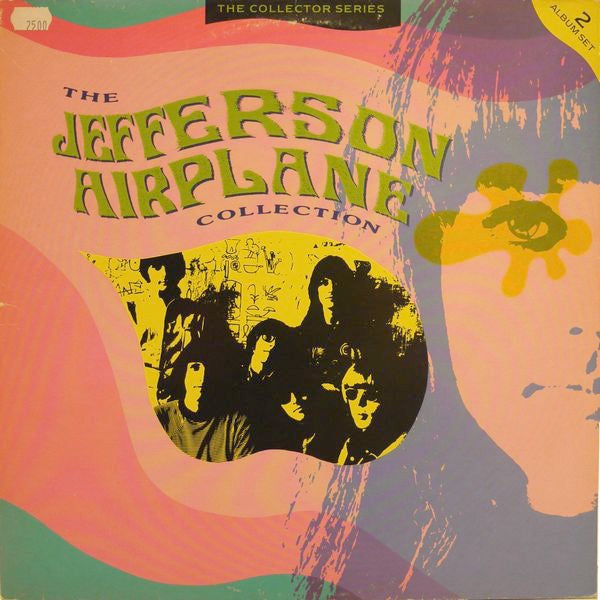 Image of Front Cover of 2xLP - VG/VG+ - JEFFERSON AIRPLANE, The Jefferson Airplane Collection (Castle; CCSLP 200, UK 1988, Gatefold), Sticker Residue on Sleeve,  - 4326076E