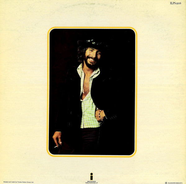 Image of Back Cover of LP - VG/VG - CAT STEVENS, Catch Bull At Four (Island Records; ILPS 9206, UK 1972, Laminated Gatefold Sleeve, No Company Inner), Some mottled marks to disc, Light sleeve wear,  - 3316077C