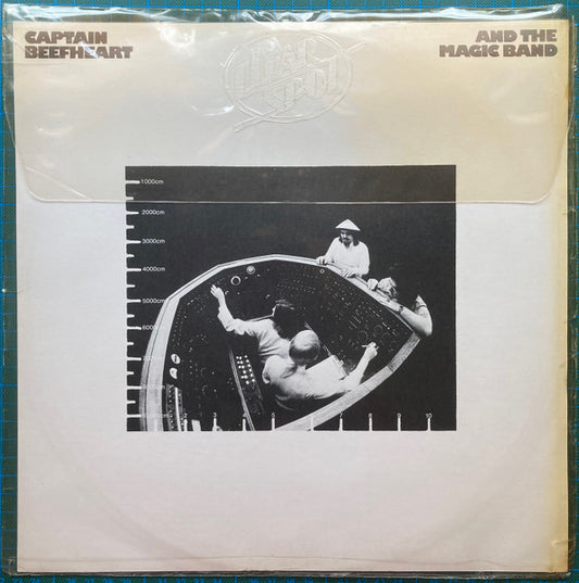 Image of Front Cover of 3524335E: LP - CAPTAIN BEEFHEART AND THE MAGIC BAND, Clear Spot (Reprise; K54007, UK 1972, Embossed Plastic Sleeve, Insert)   VG+/VG