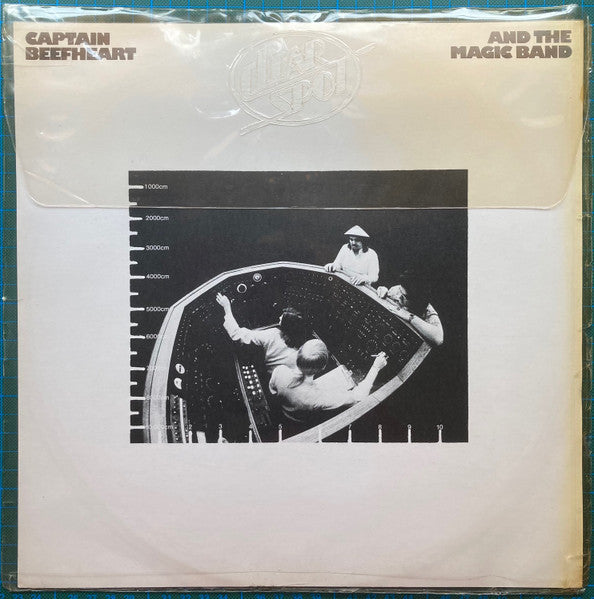 Image of Front Cover of 3524335E: LP - CAPTAIN BEEFHEART, Clear Spot (Reprise; K54007, UK 1972, Embossed Plastic Sleeve, Insert)   VG+/VG