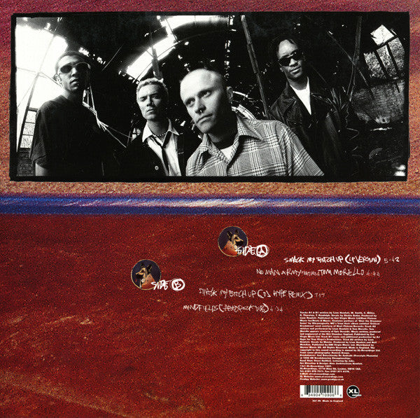 Image of Back Cover of 12" - VG/VG - PRODIGY, Smack My Bitch Up (XL Recordings; XLT 90, UK 1997, Picture Sleeve), , A1 Smack My Bitch Up (LP Version)A2 No Man ArmyB1 Smack My Bitch Up (DJ Hype Remix)B2 Mindfields (Headrock Dub) - 3526316E