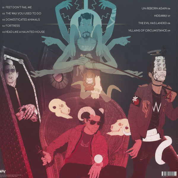 Image of Back Cover of 2xLP - EX/EX - QUEENS OF THE STONE AGE, Villains (Matador; OLE11251, Europe 2017, Gatefold, 2 Inners & Insert, Etched Disc), ,   - 3826095E
