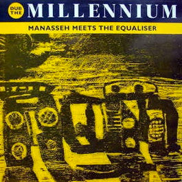 Image of Front Cover of LP - VG+/EX - MANASSEH MEETS THE EQUALISER, Dub The Millennium (Acid Jazz; AJXLP315, UK 2012 Reissue, 180 Gram Vinyl. Limited Edition.), Opened Instore, in stickered shrink.,  - 2326009E