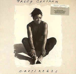 Image of Front Cover of 3624145E: LP - TRACY CHAPMAN, Crossroads (Elektra; 960 888-1, UK 1989, Inner & Insert)   VG/VG