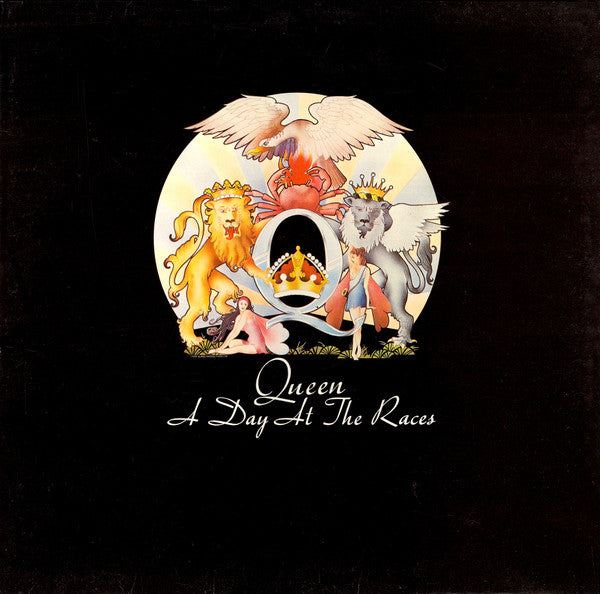 Image of Front Cover of LP - G+/VG - QUEEN, A Day At the Races (EMI; EMTC 104, UK 1976, Gatefold, NO Inner), ,  - 3526175E