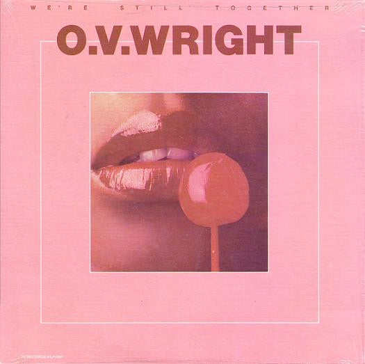 Image of Front Cover of LP - G/VG+ - O.V. WRIGHT, We're Still Together (Hi; HLP 6011, US 1979, Picture Sleeve), Lots of wear to sleeve with tape at top & bottom and tears on back.,  - 4246286S
