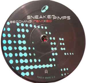 Image of Label Cover of 2xLP - VG+/EX - SNEAKER PIMPS, Becoming Remixed (Virgin; 7243 8 45493 1 2, US 1998, Picture sleeve, Numbered), opened in store. saw mark top right edge,  - 3946054S