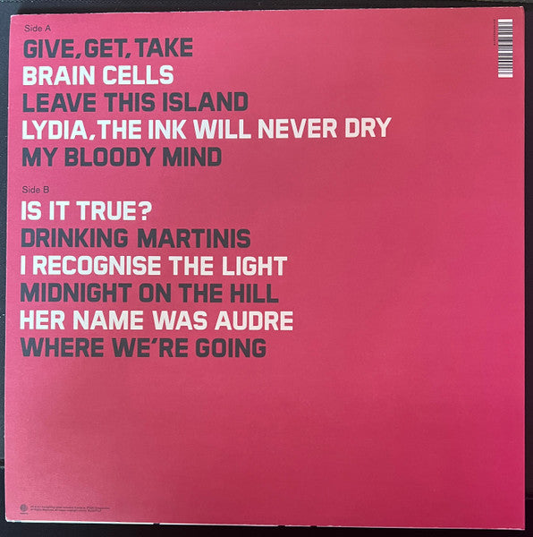 Image of Back Cover of 4644349S: LP - MAXIMO PARK, Too Much Information (Daylightning; DLGHT1LP, UK 2014, Inner, With CD) Opened Instore, Still In Shrinkwrap  VG+/VG+