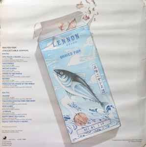 Image of Back Cover of LP - VG+/VG+ - JOHN LENNON, Shaved Fish (Apple; PCS 7173, UK 1975, Inner, No  McCartney, Spector Credits On Sleeve.), ,  - 3126075E