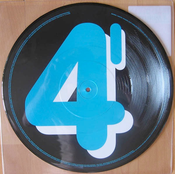 Image of Back Cover of 12" - VG+/VG+ - MADONNA, 4 Minutes (Warner Bros; W803T, Europe 2008, Stickered Clear Plastic Sleeve, Picture Disc), ,  - 4226189E