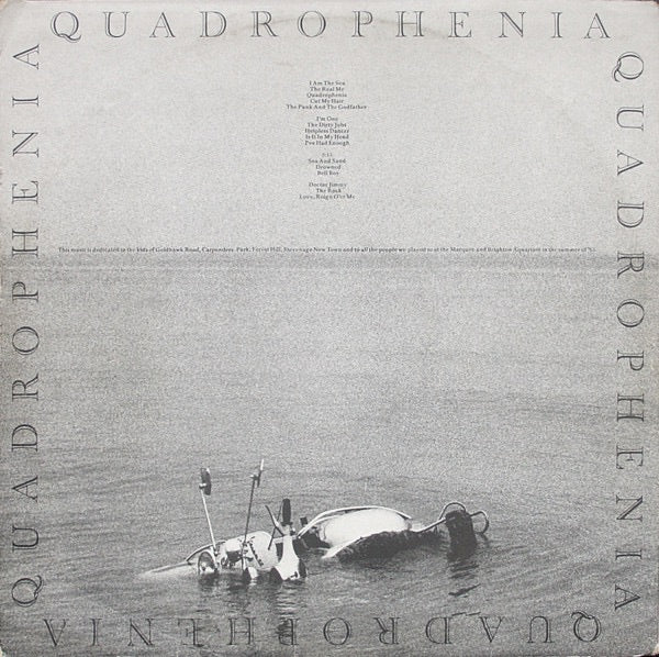 Image of Back Cover of 2xLP - VG/VG - THE WHO, Quadrophenia (Track; 2657 013, UK 1973, Gatefold Euro-Albums Holland B.V., Booklet, Inverted Delta in Matrix, SET in Capitals on Labels), ,  - 3126024E