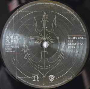 Image of Label Cover of 2xLP - VG+/VG - ROBERT PLANT, Lullaby and The Ceaseless Roar (Nonesuch; 7559795433, UK, Europe & US 2014, Pasteback Gatefold, Insert, 180 Gram Vinyl, Etched Side D, NO CD), Strong VG - a few light marks, no hype sticker,  - 3646330S