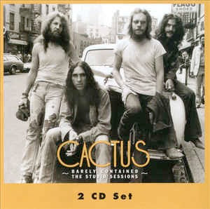 Image of Front Cover of 3534001E: 2xCD - CACTUS, Barely Contained: The Studio Sessions (Wounded Bird Records; WOU7872, US 2013, Triple Digipak)   VG+/VG+