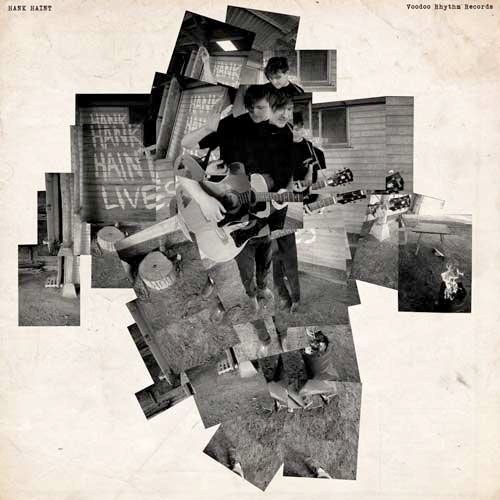 Image of Front Cover of 5244183S: LP - HANK HAINT, Blackout (Voodoo Rhythm; VR1271, Switzerland 2012, Inner, Black / White Split Vinyl, No CD)   VG+/VG+