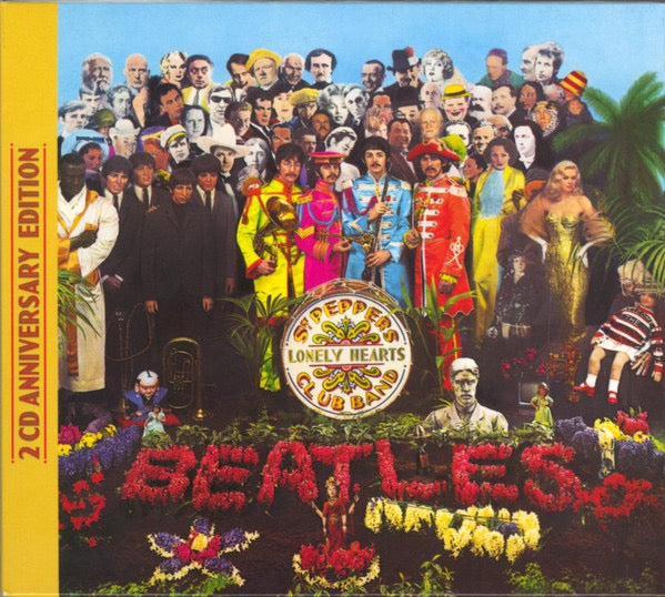 Image of Front Cover of 2xCD - VG+/VG - THE BEATLES, Sgt. Pepper's Lonely Hearts Club Band (Apple Records; 0602557455366, Europe 2017 Reissue, Slipcase, Booklet & Insert), ,  - 4316715C