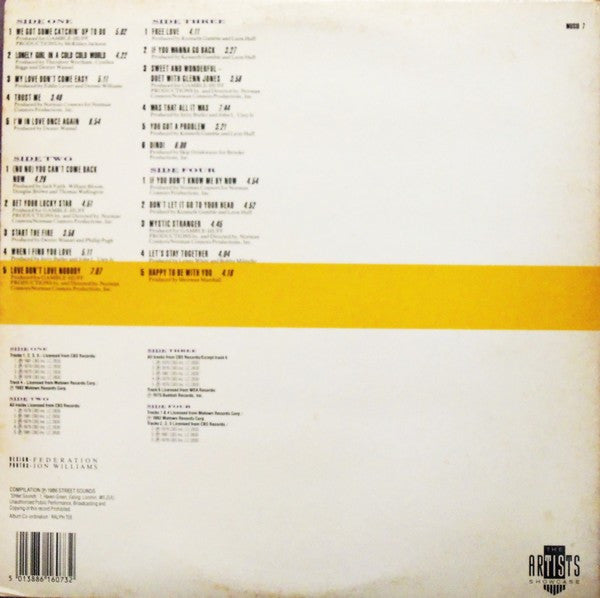 Image of Back Cover of 2xLP - VG/VG - JEAN CARNE, Artist Showcase - Jean Carne (Legendary Tracks) (Streetsounds; MUSID 7, UK 1986, Gatefold), ,  - 4326128E