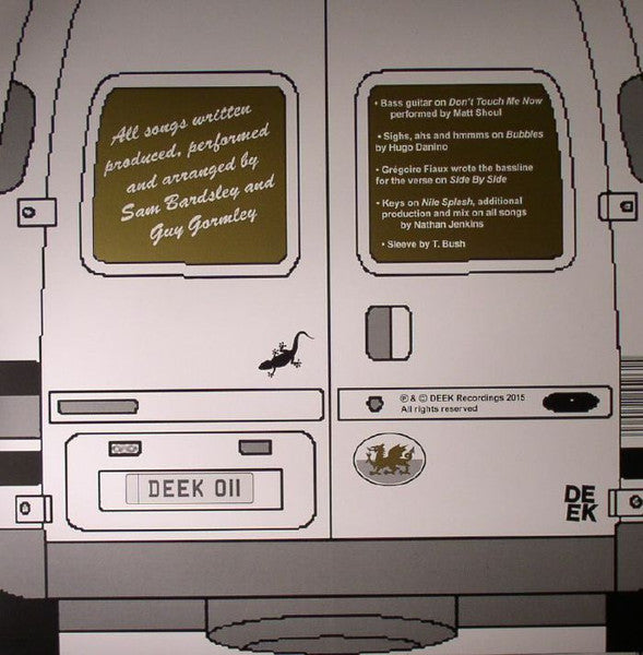 Image of Back Cover of 12" - VG+/VG+ - NEVER, Don't Touch Me Now (Deek; DEEK011, UK 2015), Shrink-wrap. Light corner wear,  - 1416265C