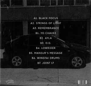 Image of Back Cover of LP - VG+/VG - YUSSEF KAMAAL, Black Focus (Brownswood; BWOOD0157LP, UK 2016, Inner), ,  - 3016331C