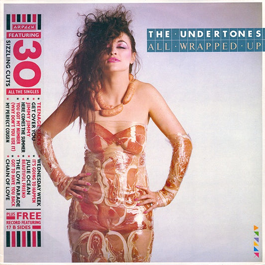 Image of Front Cover of 2xLP - VG/VG+ - THE UNDERTONES, All Wrapped Up (Ardeck; ARD 1654283, UK 1983, Hype Stickered Sleeve), ,  - 3016221C