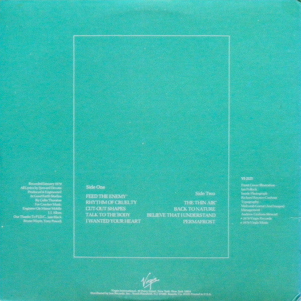 Image of Back Cover of LP - VG/VG+ - MAGAZINE, Secondhand Daylight (Virgin; VI 2121, US 1979, Gatefold Without Virgin International Below Logo On Rear), Wear to lower front sleeve,  - 3816273C
