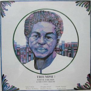 Image of Front Cover of 3945254S: LP - STEVE COLSON & THE UNITY TROUP, Triumph! (Universal Sound; USLP40, UK 2011 Reissue) Still in opened shrinkwrap  VG+/VG+