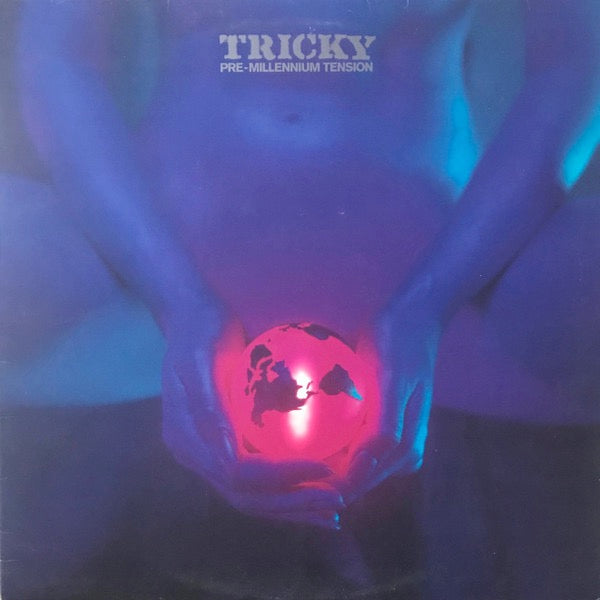 Image of Front Cover of 3814280C: LP - TRICKY, Pre-Millenium Tension (4th & B'Way; BRLP623, UK 1996, Picture Sleeve, Inner, Postcard) Beautiful copy  VG+/VG+