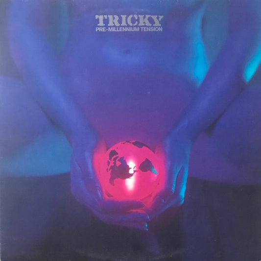 Image of Front Cover of 3814280C: LP - TRICKY, Pre-Millenium Tension (4th & B'Way; BRLP623, UK 1996, Picture Sleeve, Inner, Postcard) Beautiful copy  VG+/VG+