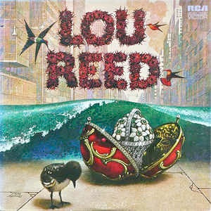 Image of Front Cover of LP - G+/G - LOU REED, Lou Reed (RCA Victor; LSP-4701, US 1972, Dynaflex ), Many marks on the vinyl. Two thirds of bottom seam split.,  - 3926383E