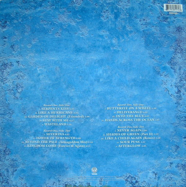 Image of Back Cover of 2xLP - VG+/VG+ - MISSION, Sum And Substance (Vertigo; 518 447-1, UK 1994, 2 Inners), ,  - 3226118E