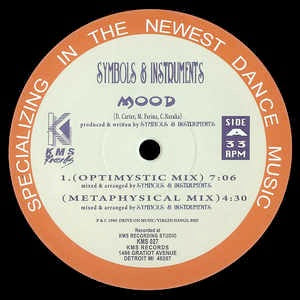 Image of Front Cover of 12" - /G+ - SYMBOLS & INSTRUMENTS, Mood (KMS; KMS 027, UK 2014 Reissue), Light surface marks only, plays VG.,  - 3546127S