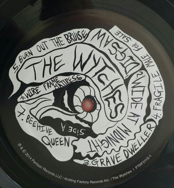 Image of Label Cover of LP - VG/VG - THE WYTCHES, Annabel Dream Reader (Partisan Records; PTKF2115-1, US 2014, Inner), ,  - 2416575C