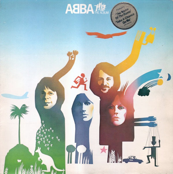 Image of Front Cover of 1314075C: LP - ABBA, The Album (Epic Orange; EPC 86052, UK 1977, Gatefold)   VG/VG