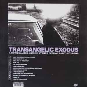 Image of Back Cover of LP - EX/EX - EZRA FURMAN, Transangelic Exodus (Bella Union; BELLA725V, Europe 2018, Poster, Lavender Vinyl), Opened Instore, Still In Stickered Shrinkwrap,  - 3446297S