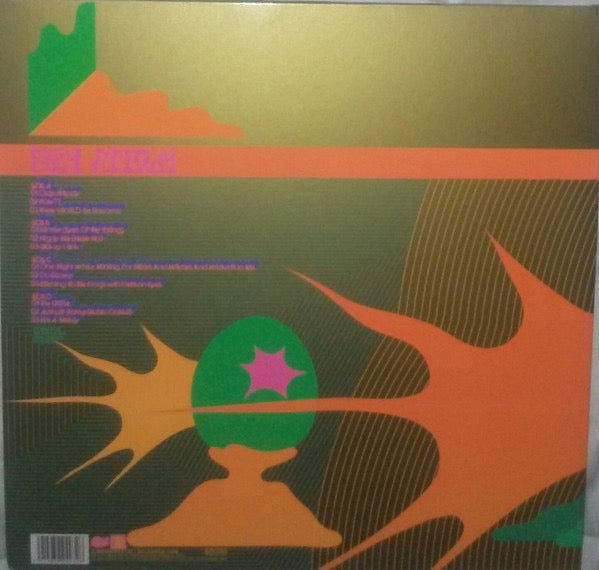 Image of Back Cover of 5015158C: 2xLP - THE FLAMING LIPS, Oczy Mlody (Bella Union ; BELLA584VX, Europe 2017, Gatefold, 2 Inners, Purple & Orange Vinyl With Red 7")   VG/VG