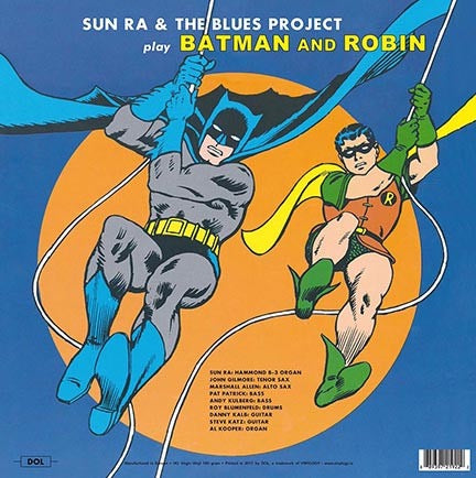 Image of Back Cover of LP - NEW/NEW - SUN RA - THE SENSATIONAL GUITARS OF DAN & DALE, Batman And Robin (DOL; DOL922HG , Europe 2017 Reissue, Gatefold, 180 Gram Vinyl), ,  - 1336095E
